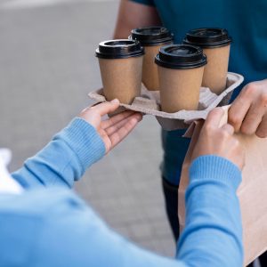 Portavasos café 4 unidades