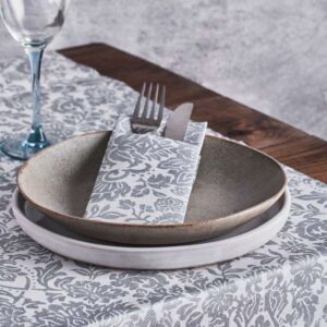 Mesa elegante con servilletas Airlaid Praga 40x40 cm de Vistiendo la Mesa